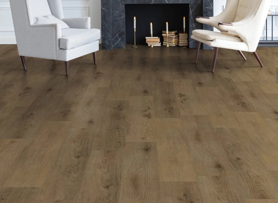 Brandon Co. Next Floor Residential Luxury Vinyl Plank / Collection: Wildwood / Color: Nutbrown Oak / (Available in glue down!) Click on picture above to see an enhanced view!