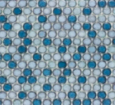 Viking Dist. Anthology Residential Mosaic Wall Tiles / Collection: Watercolors / Color: Sea Breeze - SKU: ANTHWCSB / Size: "12 X 12" - (Only size available!) / No link available to see enhanced view!
