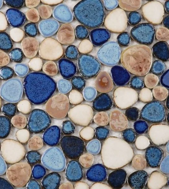 Elysium Residential Mosaic Tile (Can also be used in pools!) (*ARM 39) / Collection: Growing / Color: Seaside - SKU: MO1092 / Size: "11.50 x 11.50" - (Only size available!) / Click on picture above to see enhanced view!