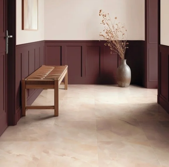 Karndean Residential Luxury Vinyl Tile / Collection: Art Select / Color: Rose Onyx / (Available in glue down only!) / Click on picture above to see enhanced view!