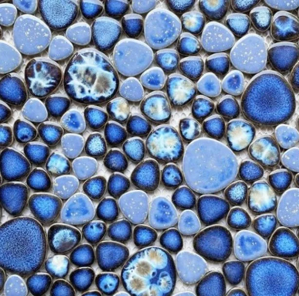 Elysium Residential Mosaic Tile (Can also be used in pools!) (*ARM 40) / Collection: Growing / Color: Azure - SKU: M4149 / Size: "11.50 x 11.50" - (Only size available!) / Click on picture above to see enhanced view!