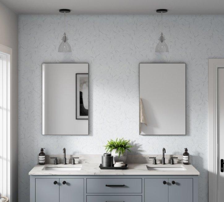 Esmer Residential Glazed Porcelain Decorative Tile / Collection: Elegan / Color: Calacata 2" Hex / SKU: W95ELEGCA1113MH2M / Size: 2" x 2" - (Available in additional sizes & styles!) / Click on picture above to see enhanced view!