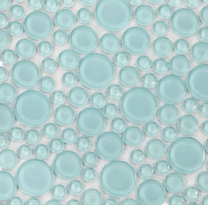 Elysium Residential Mosaic Tile (Can also be used in pools!) (*ARM 30) / Collection: Lady / Color: Mint - SKU: MO1064 / Size: "10.75 x 10.75" - (Only size available!) / Click on picture above to see enhanced view!