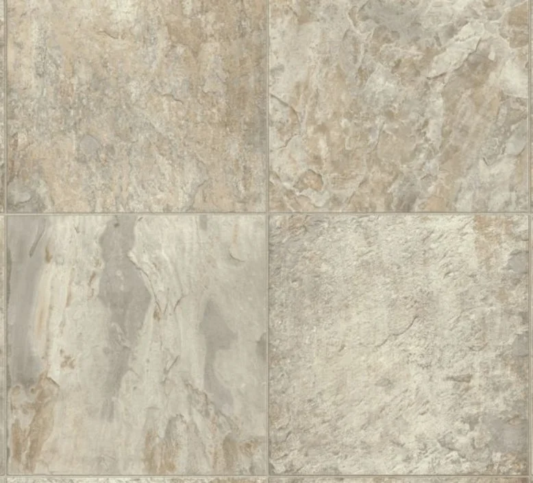 Adleta Armstrong Luxury Sheet Vinyl (Linoleum) / Collection: Progressions -Saratoga Stone / Color: Cafe Creme G7290 / (Available in 12' Foot Rolls) / (Available in 29 other colors!) / Click on picture above to see additional colors! 