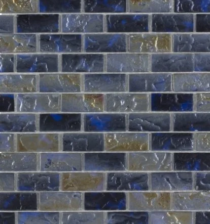 Viking Dist. Anthology Residential Mosaic Wall Tiles / (Can also be used in pools!) / Collection: Splash / Color: Oceana Seas - SKU: ANTHSPOS / Size: "11.75 x 10.75" - (Only size available!) / No link available to see enhanced view!