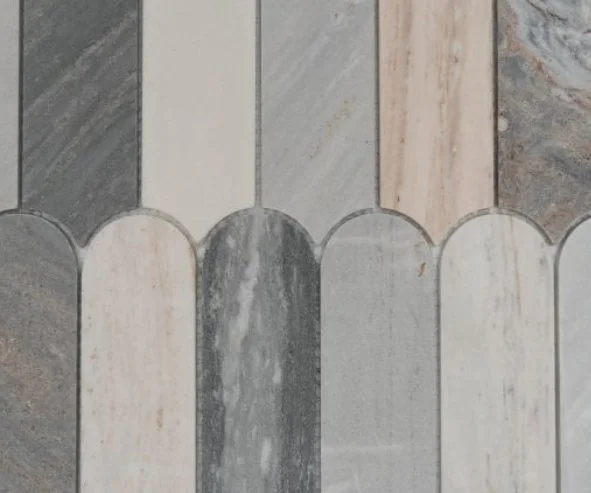 Elysium Residential Mosaic Tile (*ARM 17) / Collection: Piano / Color: Italian Blue - SKU: M4904 / Size: "10 x 11.75" - (Only size available!) / Click on picture above to see enhanced view! 