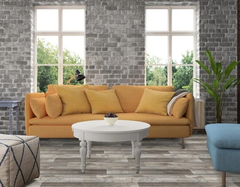 BeauFlor Luxury Sheet Vinyl (Linoleum) / Collection: Omega + / Color: Moonwood Cloud 769M / (Available in 12' Foot Rolls) / (Available in 6 other colors!) / Click on picture above to see additional colors!