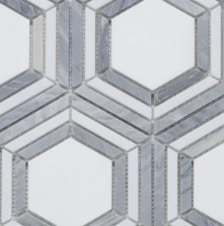 Elysium Residential Mosaic Tile (*ARM 20) / Collection: Nancy / Color: Blue - SKU: M938 / Size: "10.75 x 12.25" - (Only size available!) / Click on picture above to see enhanced view!