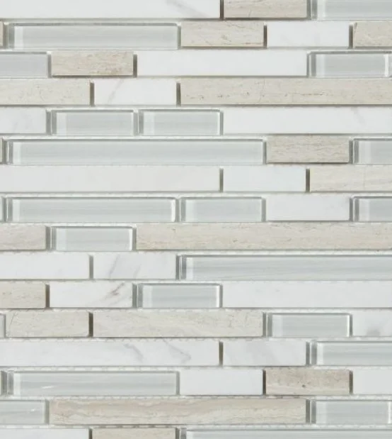 Elysium Residential Mosaic Tile (*ARM 23) / Collection: Linear / Color: Loft - SKU: M3456 / Size: "11.75 x 11.75" - (Only size available!) / Click on picture above to see enhanced view!