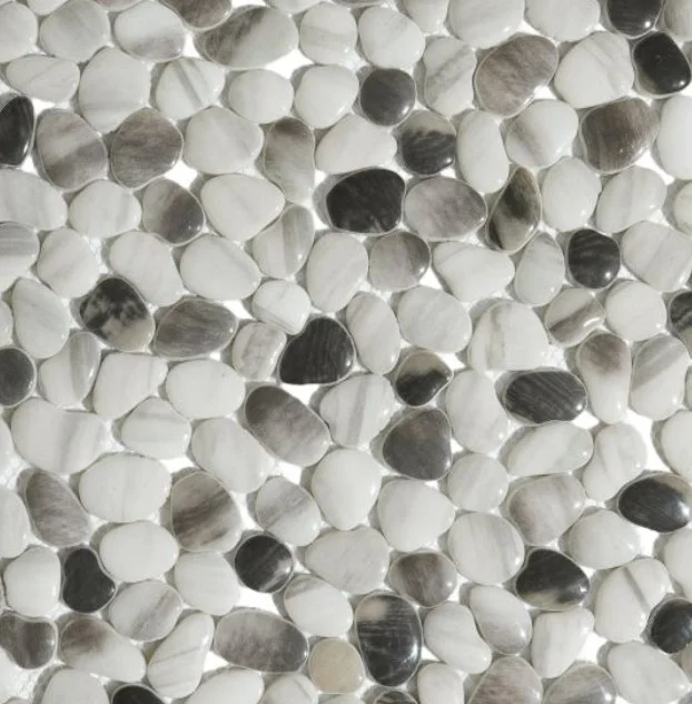 Elysium Residential Mosaic Tile (*ARM 29) / Collection: Art / Color: Pebble Grey - SKU: M4794 / Size: "12 x 12" - (Only size available!) / Click on picture above to see enhanced view!