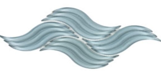 Viking Dist. Anthology Residential Mosaic Wall Tiles / Collection: Euphoria / Color: Crave Serenity - SKU: ANTHEUCS / Size: "	6 X 12" - (Only size available!) / No link available to see enhanced view!