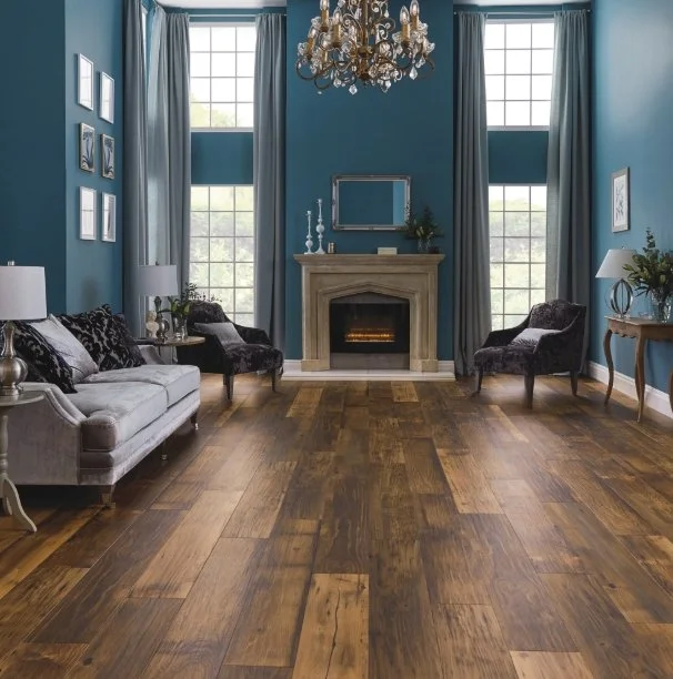 Karndean Residential Luxury Vinyl Plank / Collection: Art Select / Color: Reclaimed Chestnut / (Available in glue down only!) / Click on picture above to see enhanced view!