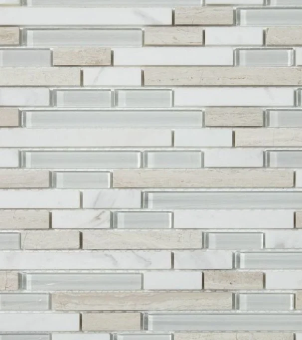 Elysium Residential Mosaic Tile (*ARM 23) / Collection: Linear / Color: Loft - SKU: M3456 / Size: "11.75 x 11.75" - (Only size available!) / Click on picture above to see enhanced view!