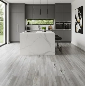 Mountain Scapes Flooring Residential Luxury Vinyl Plank / Collection: Cloud Cove / Color: Bridgeport / (Also available in 7 other colors!) / Click on picture above to see additional colors!