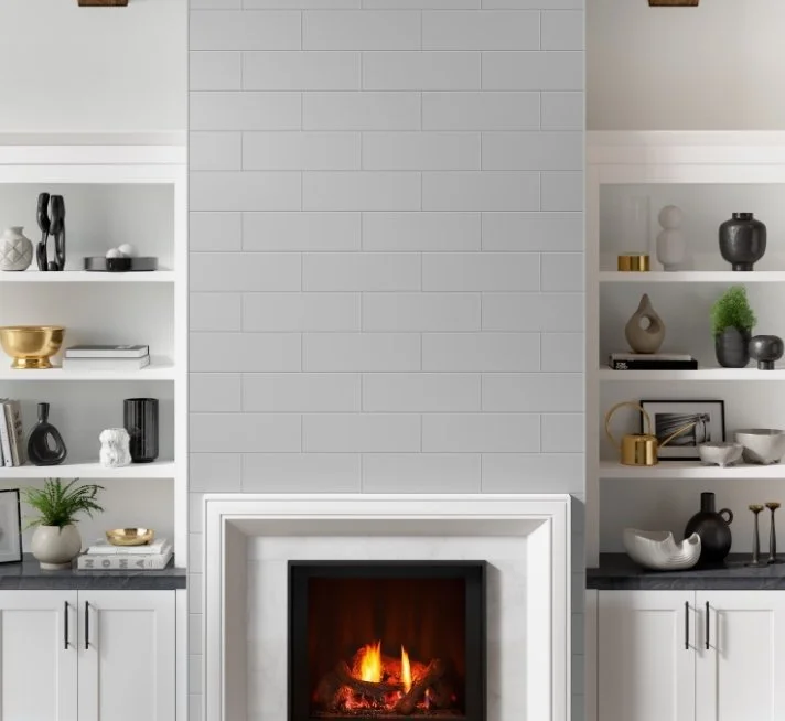 Esmer Residential Glazed Ceramic Wall Tile / Collection: Catch / Color: Gray / SKU: F14CATCGR0306PV2 / Size: 6" x 18" - (Available in more sizes!) / Click on picture above to see enhanced view! 