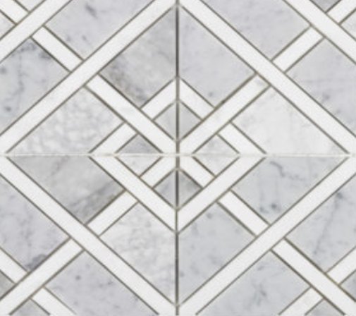 Viking Dist. Anthology Residential Mosaic Wall Tiles / Collection: Casablanca / Color: Fez - SKU: ANTHCAFE / Size: "12 x 12" - (Only size available!) / No link available to see enhanced view!