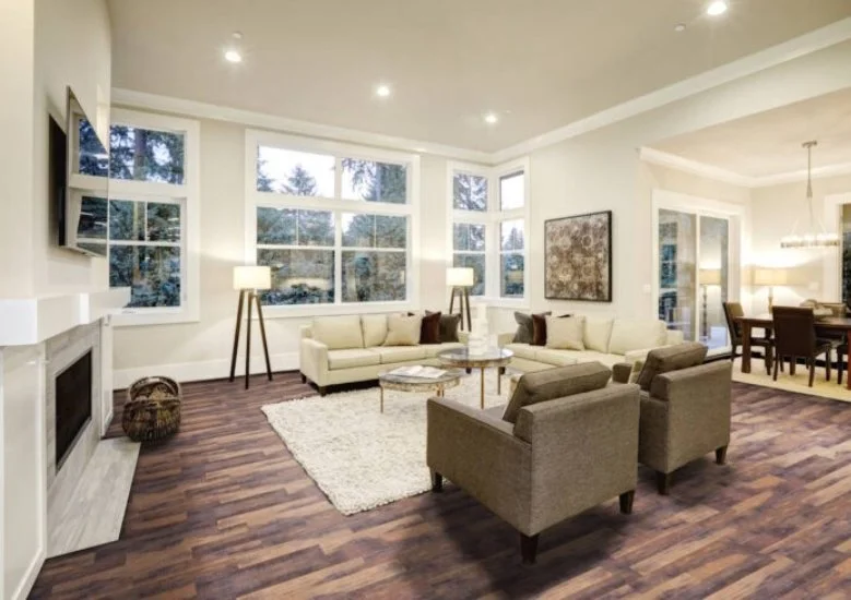 P. F. S. Ascension Residential Luxury Vinyl Plank / Collection: Terrain or Range / Color: Chesapeake / (Available in glue down only!) / Click on picture above to see enhanced view!
