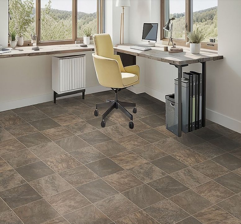 Mohawk Versa Tech Plus Luxury Sheet Vinyl (Linoleum) / Collection: Wynn Point / Color: Brown Sugar 998 / (Available in 13'2 Foot Rolls) / (Available in 11 other colors!) / Click on picture above to see additional colors!