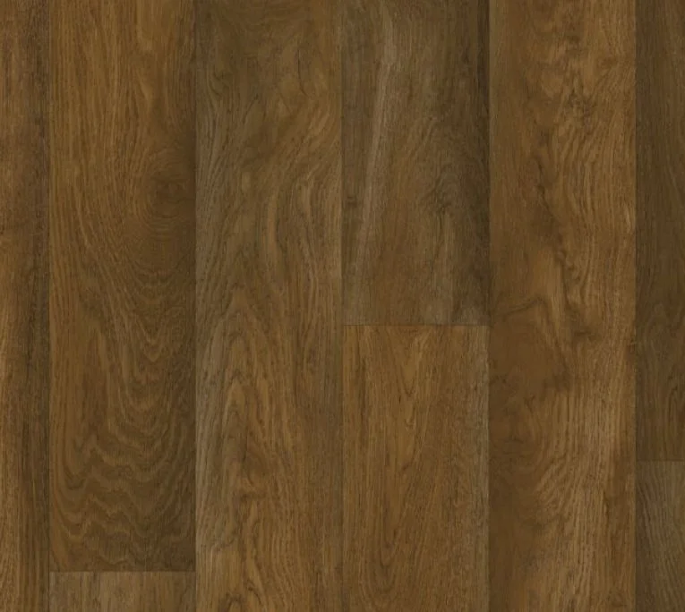 Adleta Armstrong Luxury Sheet Vinyl (Linoleum) / Collection: Progressions - Chickasaw Oak / Color: Dark Brown G7310 / (Available in 12' Foot Rolls) / (Available in 29 other colors!) / Click on picture above to see additional colors! 