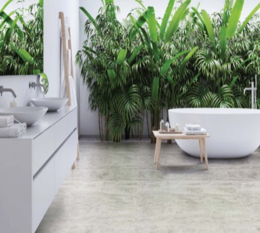 Viking Dist. ICTC Residential Porcelain Floor & Wall Tiles / Collection:  Iris Cararra Select 2.0 Matte / Color: Romano White - SKU: IRCAR2RWHI1224 / Size: 12" x 24" - (More sizes available!) / No link available to see enhanced view!