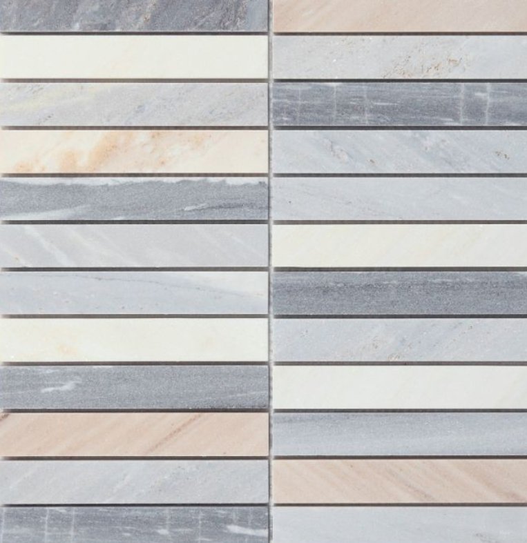 Elysium Residential Mosaic Tile (*ARM 11) / Collection: Slot / Color: Italian Blue - SKU: M4617 / Size: 11.75" x 11.75" - (Only size available!) / Click on picture above to see enhanced view!
