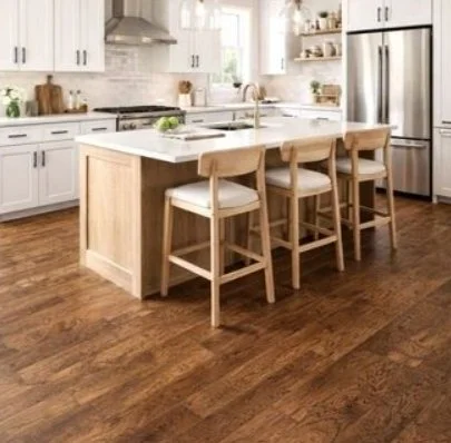 Mountainscapes Residential Engineered Hardwood Flooring / Collection: Hickory Ridge / Color: Woodville / (Available in glue down only!) / (Available in 5 other colors!)  / Click on picture above to view additional colors!