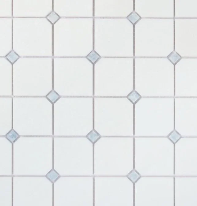 Elysium Residential Mosaic Tile (*ARM 25) / Collection: Clipped / Color: Crystal Ocean - SKU: M4259 / Size: "11.75" x 11.75" - (Only size available!) / Click on picture above to see enhanced view! 