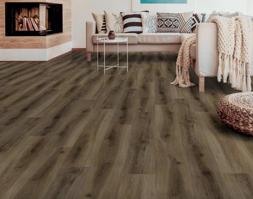 Brandon Co. Next Floor Residential Luxury Vinyl Plank / Collection: Wildwood / Color: Rich Hickory / (Available in glue down!) Click on picture above to see an enhanced view!