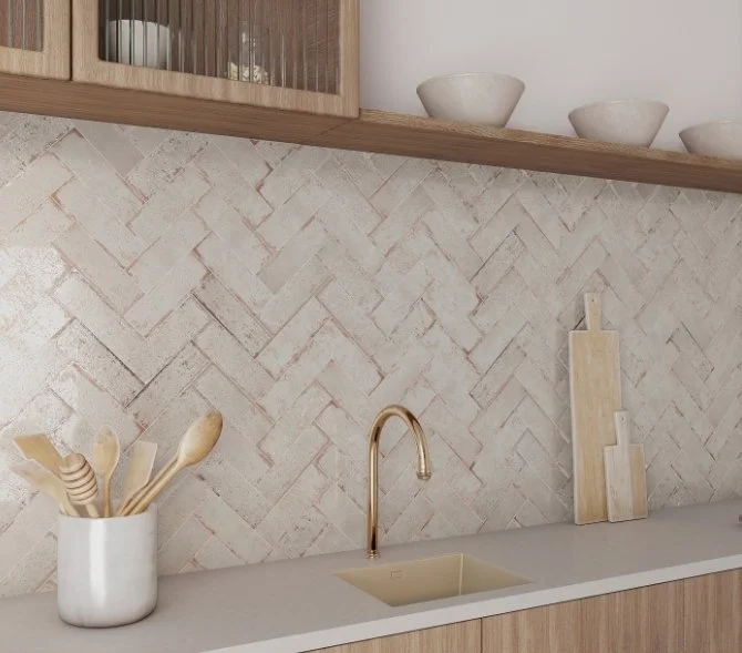 Esmer Residential Glazed Ceramic Wall Tile / Collection: Metamor / Color: Copan / SKU:   W14METACO0308P / Size: 3" x 8" - (Available in more sizes!) / Click on picture above to see enhanced view!