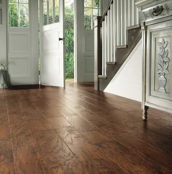 Karndean Residential Luxury Vinyl Plank / Collection: Art Select / Color: Hickory Nutmeg / (Available in glue down only!) / Click on picture above to see enhanced view!