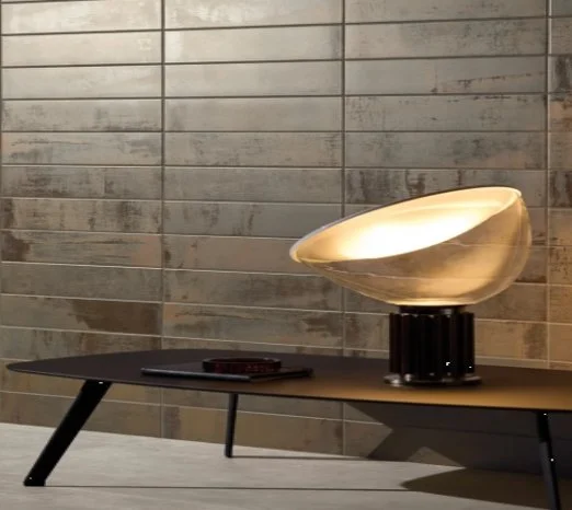 Viking Dist. ICTC Residential Porcelain Wall Tiles / Collection: Portobello Metalmood / Color: Copper Matte - SKU: PBMETCOP416 / Size: "4 x 16" - (More sizes available!) / No link available to see enhanced view!