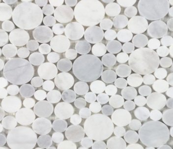 Viking Dist. Anthology Residential Mosaic Wall Tiles / Collection: Casablanca / Color: Morocco Moonlight - SKU: ANTHCAMM / Size: "12 x 12" - (Only size available!) / No link available to see enhanced view!