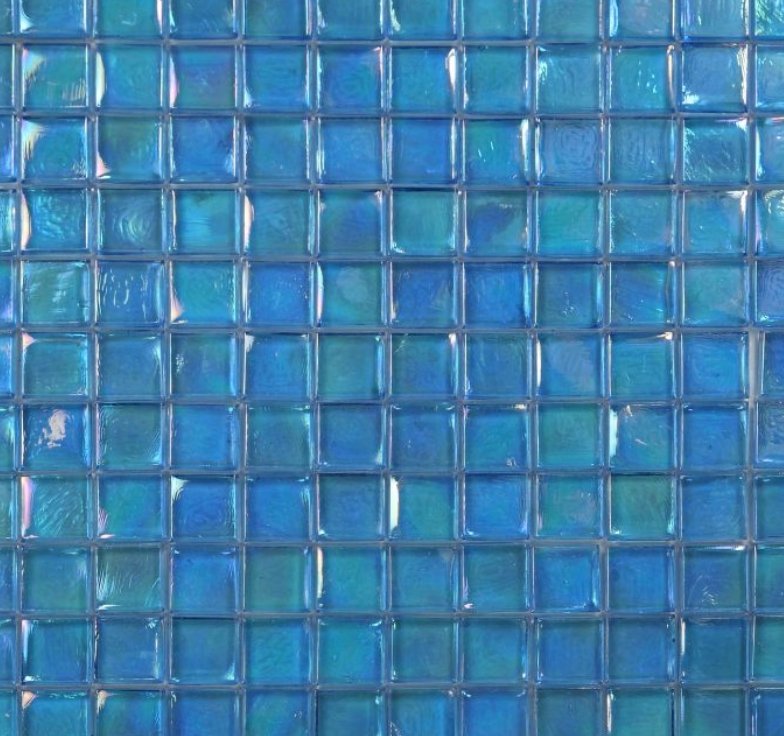 Elysium Residential Mosaic Tile (Can also be used in pools!) (*ARM 22) / Collection: Laguna / Color: Fancy Blue - SKU: M881 / Size: "11.75 x 11.75" - (Only size available!) / Click on picture above to see enhanced view!