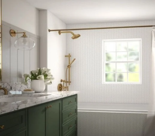 Viking Dist. Anthology Residential Mosaic Wall Tiles / Collection: Foundations / Color: Tilt Plaster - SKU: ANTHFOTPL / Size: "12 x 12" - (Only size available!) / No link available to see enhanced view!