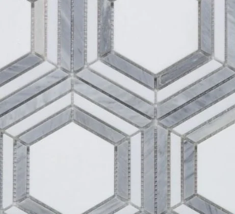 Elysium Residential Mosaic Tile (*ARM 20) / Collection: Nancy / Color: Blue - SKU: M938 / Size: "10.75 x 12.25" - (Only size available!) / Click on picture above to see enhanced view!