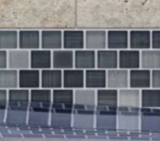 Viking Dist. Anthology Residential Mosaic Wall Tiles / (Can also be used in pools!) / Collection: Splash / Color: Triton - SKU: ANTHSPTR / Size: "11.81 x 11.81" - (Only size available!) / No link available to see enhanced view!
