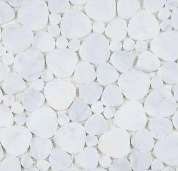 Elysium Residential Mosaic Tile (*ARM 3) / Collection: Aphrodite / Color: Carrara - SKU: M599 / Size: 12" x 12" - (Only size available!) / Click on picture above to see enhanced view! 