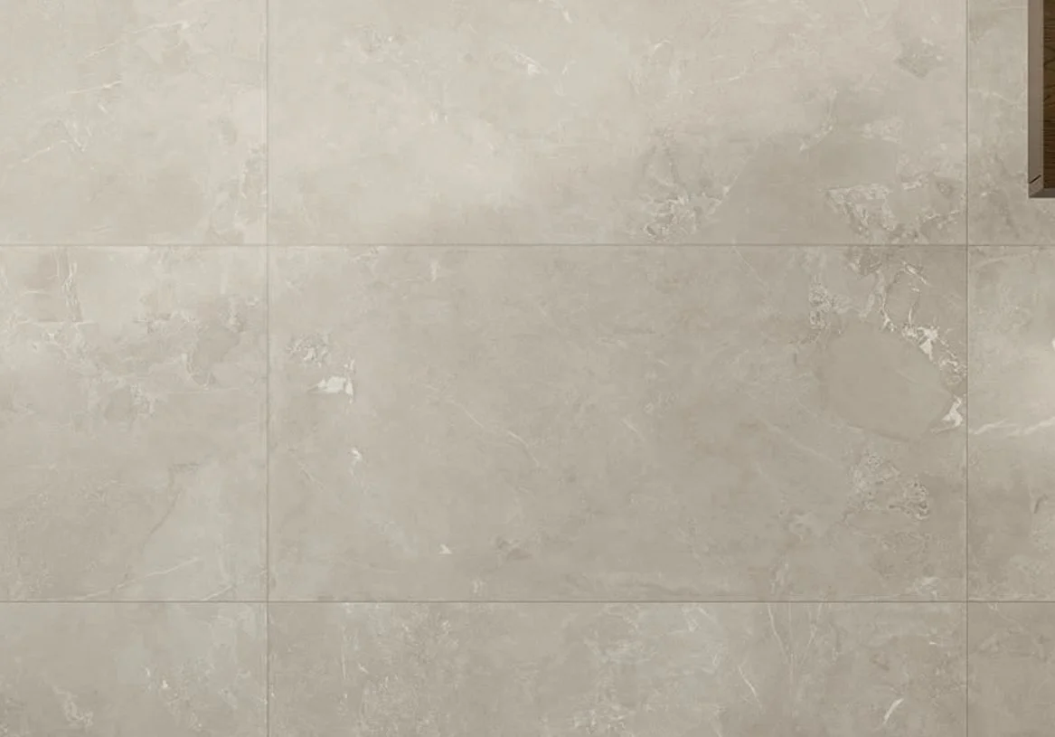 Bolick Dist. Del Conca Residential Porcelain Tile / Collection: Horizons / Color: Gray - SKU: HOR05 / Size: 24" x 24" - (Available in more sizes!) / No link available to see enhanced view! 