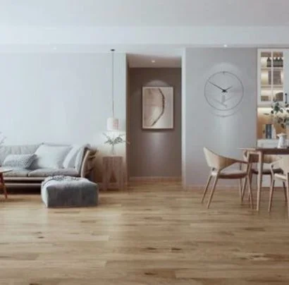 Mountainscapes Residential Engineered Hardwood Flooring / Collection: Old West Hickory / Color: Omaha / (Available in glue down only!) / (Available in 6 other colors!)  / Click on picture above to view additional colors!