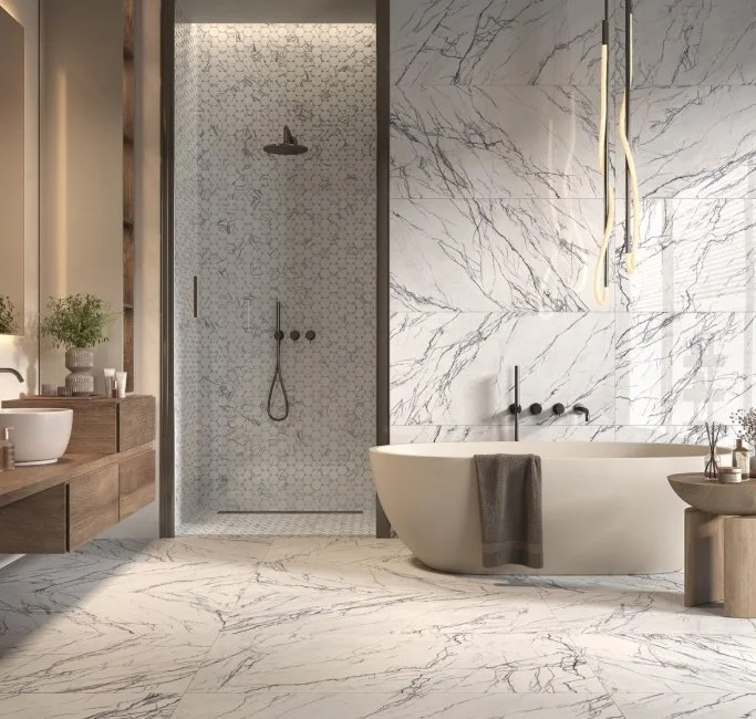 Viking Dist. Florida Tile Residential Porcelain Wall & Floor Tile / Collection: Indulge / Color: Lilac - SKU: FTIIND4036x36 / Size: 36" x 36" - (Available in more sizes!) / Click on picture above to see enhanced view! 