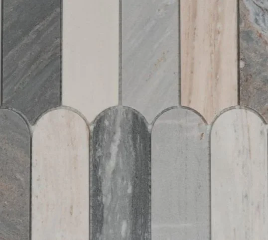 Elysium Residential Mosaic Tile (*ARM 17) / Collection: Piano / Color: Italian Blue - SKU: M4904 / Size: "10 x 11.75" - (Only size available!) / Click on picture above to see enhanced view! 