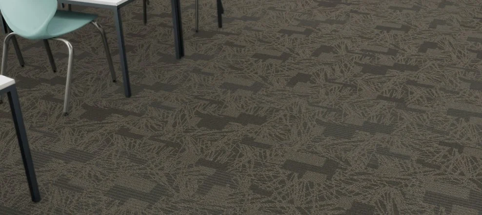 Mohawk Aladdin Commercial Glue Down Carpet Tiles / Collection: Define (Transforming Spaces Tile) / Color: Visual Edge / (Available in 6 other colors!) / Click on picture above to see additional colors!