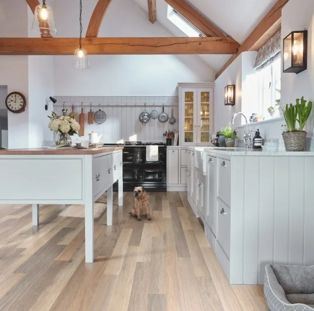 Karndean Residential Luxury Vinyl Plank / Collection: Art Select / Color: Canterbury Ash / (Available in glue down only!) / Click on picture above to see enhanced view!