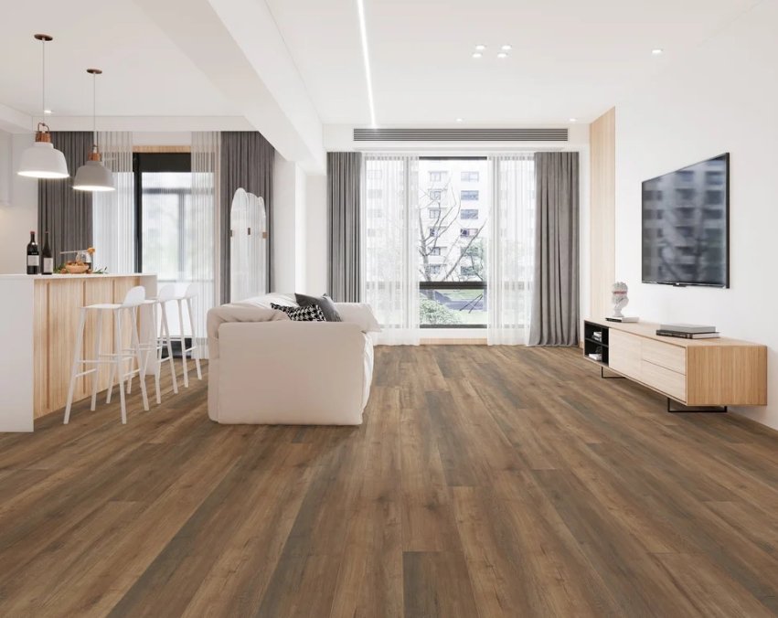 Brandon Co. Diamond Living Residential Luxury Vinyl Plank / Collection: 9” Rome XL Collection with PAD / Color:  Milan XL / (Available in a click or glue down!) Click on picture above to see an enhanced view!