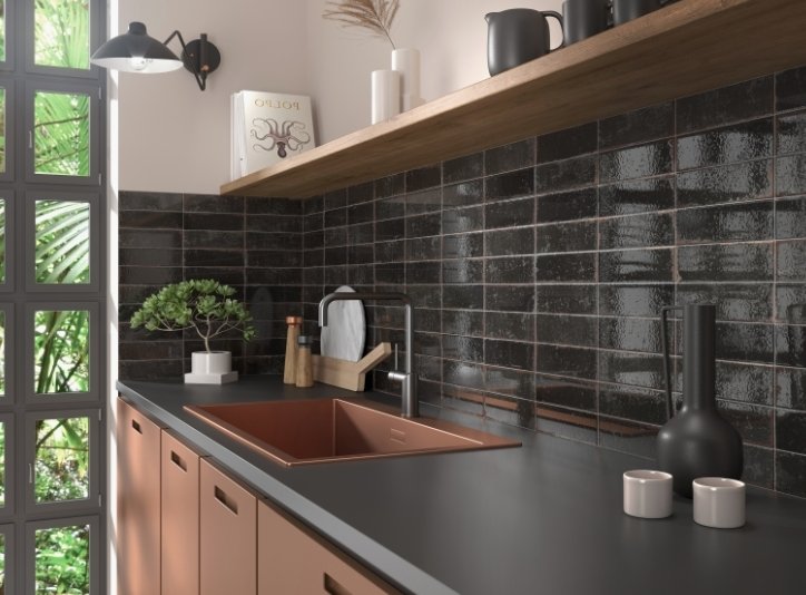 Esmer Residential Glazed Ceramic Wall Tile / Collection: Metamor / Color: Zama / SKU:    W14METAZA0308P / Size: 3" x 8" - (Available in more sizes!) / Click on picture above to see enhanced view!