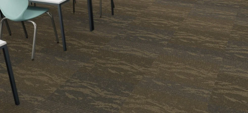 Mohawk Aladdin Commercial Glue Down Carpet Tiles / Collection: Translations (Fluid Infinities Tile) / Color: Imaginary Point / (Available in 6 other colors!) / Click on picture above to see additional colors!