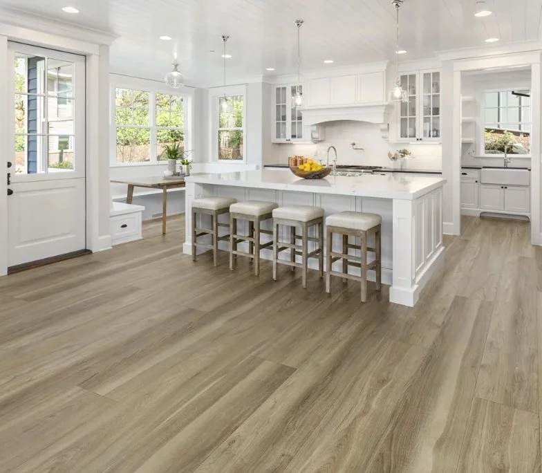 Brandon Co. Diamond Living Residential Luxury Vinyl Plank / Collection: Market Place XL 9” Wide / Color: Salem Hickory / (Available in click together!) Click on picture above to see an enhanced view!