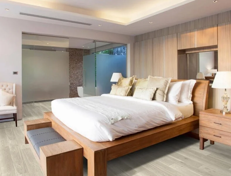 BeauFlor Luxury Sheet Vinyl (Linoleum) / Collection: Omega + / Color: Stellar Oak Cream 176L / (Available in 12' Foot Rolls) / (Available in 6 other colors!) / Click on picture above to see additional colors!