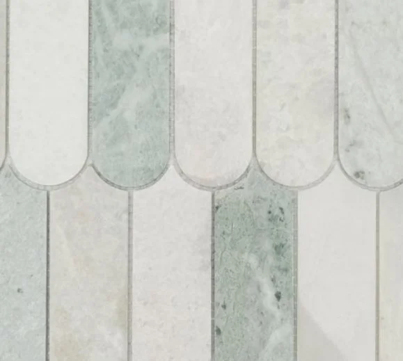 Elysium Residential Mosaic Tile (*ARM 17) / Collection: Piano / Color: Green Polished - SKU: M4902 / Size: "10 x 11.75" - (Only size available!) / Click on picture above to see enhanced view! 