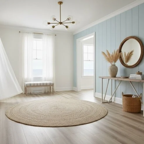 Mountain Scapes Flooring Residential Luxury Vinyl Plank / Collection: Cascade Falls / Color: Driftwater / (Also available in 3 other colors!) / Click on picture above to see additional colors! 